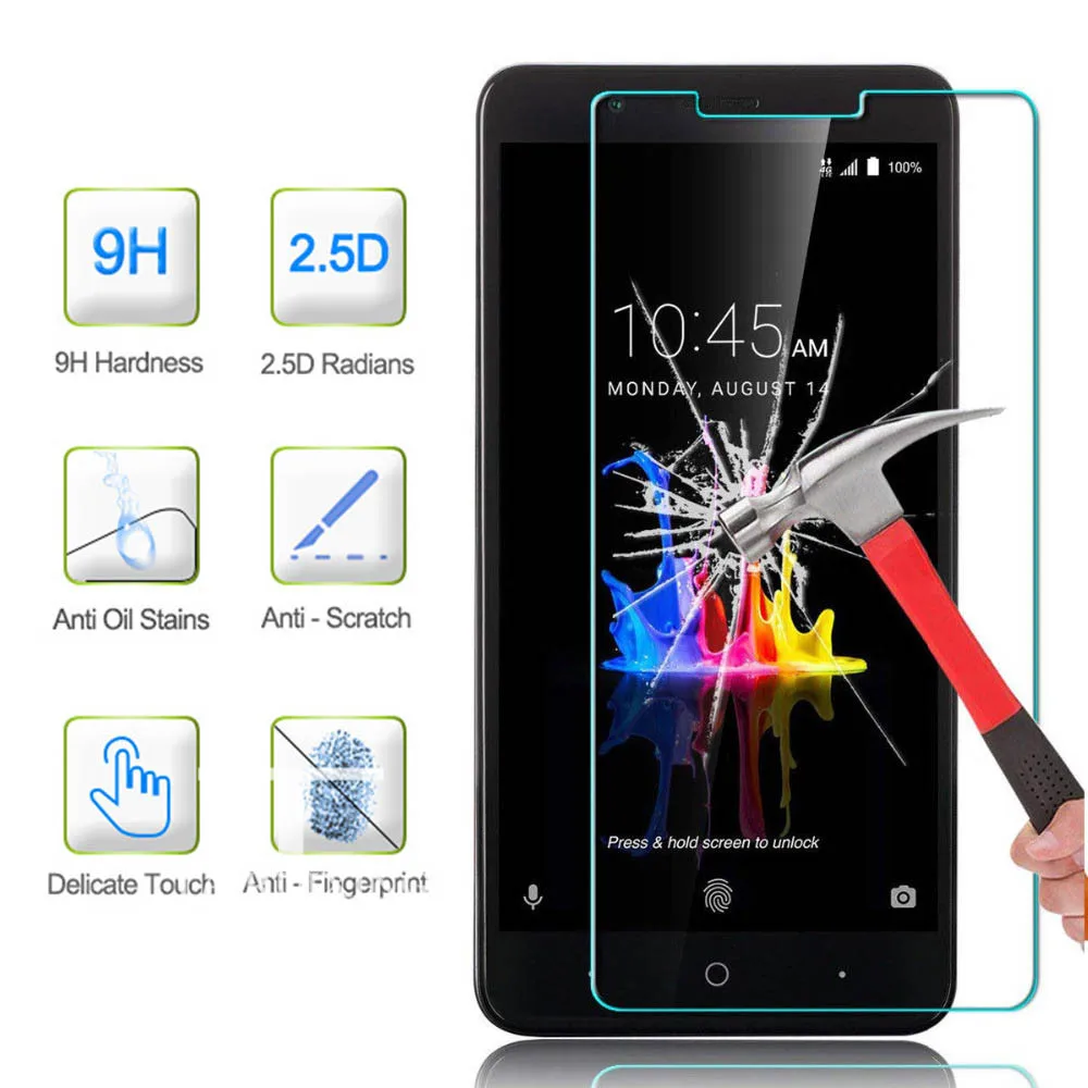 Закаленное стекло 9H для ZTE Blade V8 Mini защитная стеклянная пленка защитное