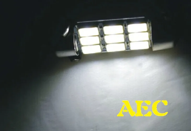 10X Festoon C5W Canbus купольная лампа без ошибок 9 SMD 5630 LED 36 мм 39 41 мм/42 ламсветильник для
