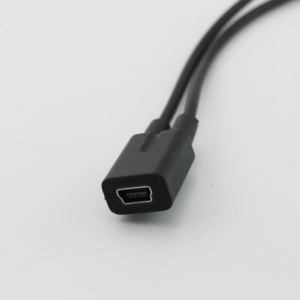 1 шт. мини USB 2,0 гнездовой разъем для мини USB штекер+ Micro USB Мужской 90 градусов под прямым углом Зарядное устройство Кабель-адаптер