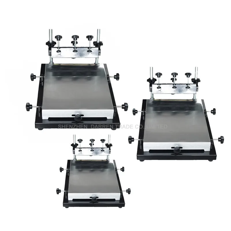 Футболка трафаретная печатная машина Одноцветный Трафаретный принтер плоский