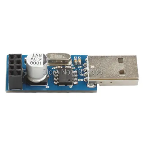 Новый CH340T USB к ESP8266 последовательный порт беспроводной Wifi адаптер модуль Pinboard PC