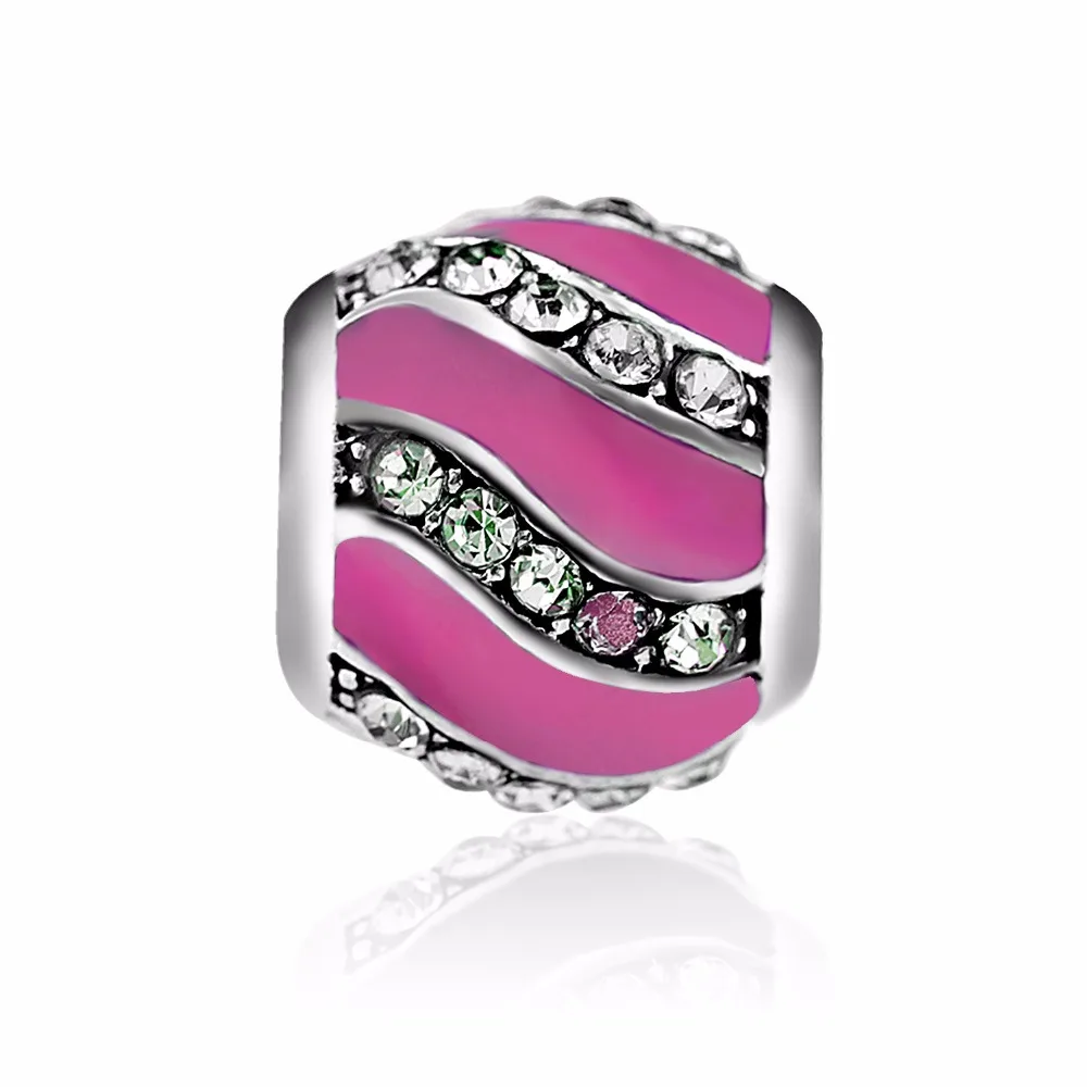 Женское Ожерелье подвеска из сплава 4 цвета|fit pandora bracelet|fit pandoraalloy beads |