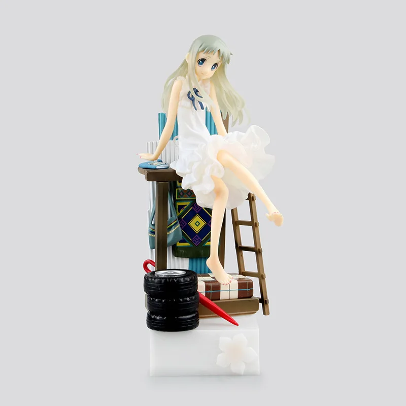 HKXZM Аниме Фигурка 22 см Anohana Honma Meiko Menma ПВХ фигурка модель игрушки коллекционный