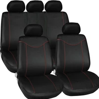 universal car cases auto interior accessories styling 9pcsset car seat cover cushion supply anti mud storage bag seat support