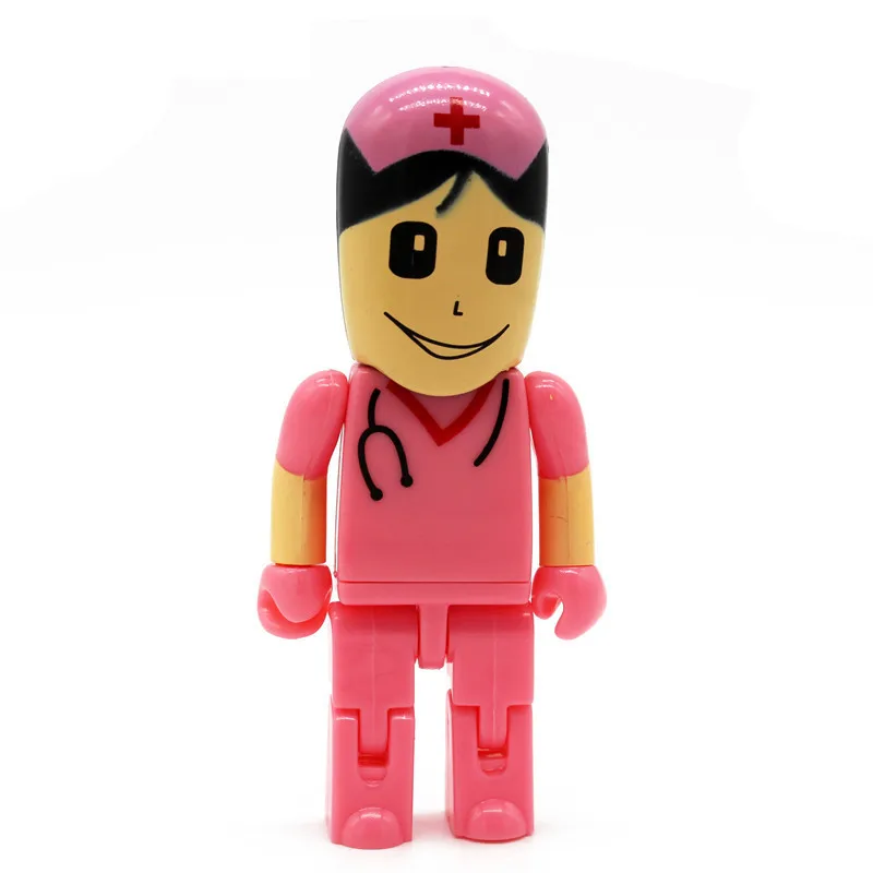 Mini doctors Usb Flash Drive Real Capacity Doctor Nurse Shape 8G/16G/32G/64G Memory stick | Компьютеры и офис