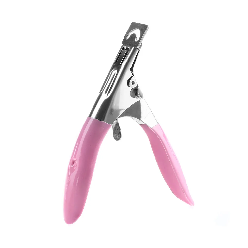 Pink 1 шт. прецизионные кусачки для ногтей на ногах из нержавеющей стали кусачки для толстых вросших ногтей ножницы маникюрные педикюрные инструменты - Цвет: Pink