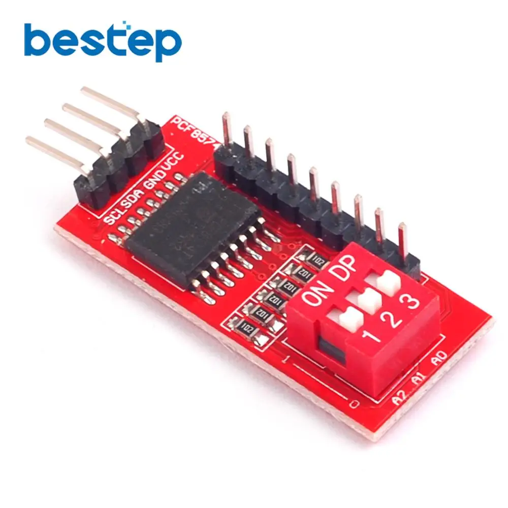 PCF8574 PCF8574T I/O для интерфейса порта I2C Поддержка каскадного расширенного модуля |
