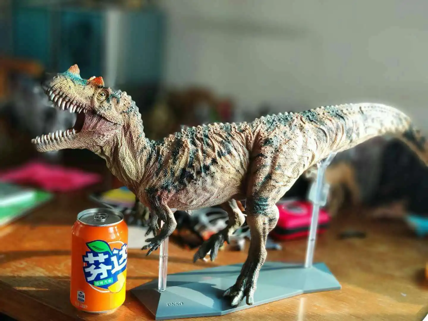 PNSO 23 &quotсупер Ceratosaurus Фигурка динозавра модель животного древний биологический