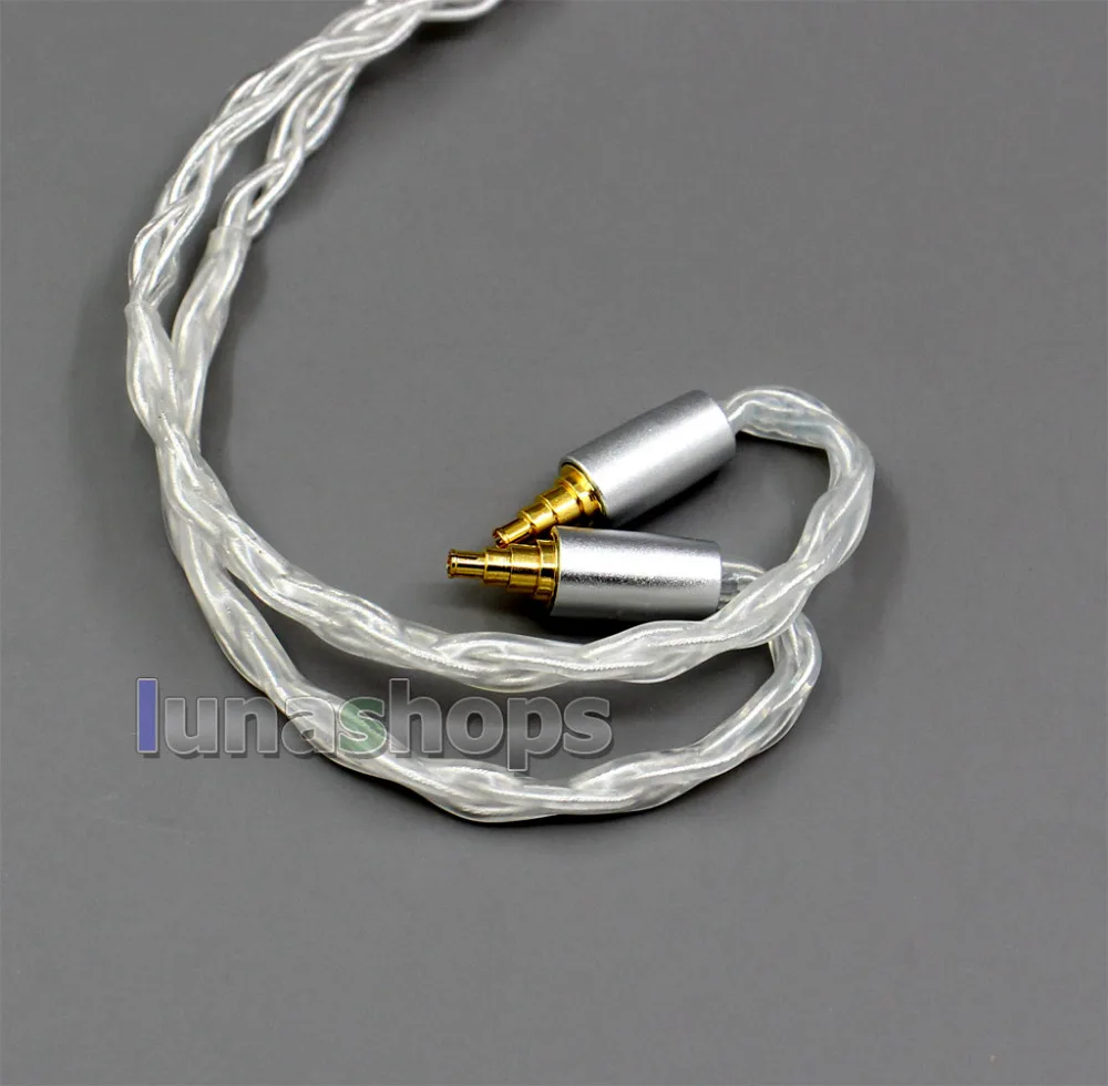 99.99% чистого серебра XLR 3,5 мм 2,5 мм 4,4 мм кабель для наушников для Sennheiser IE40 Pro LN006350