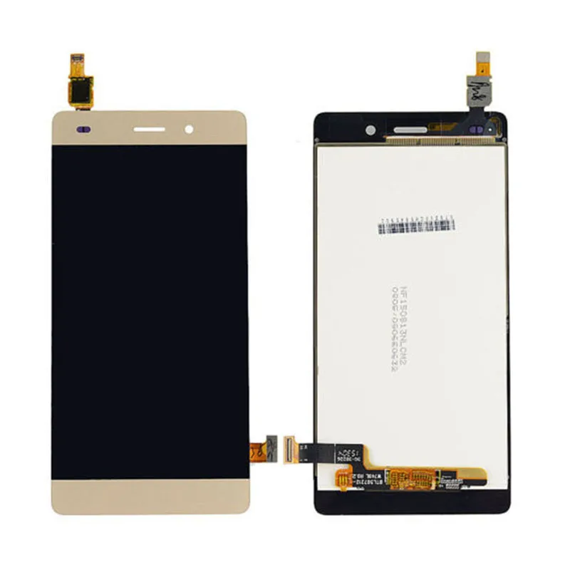 P8 Lite ЖК дисплей для huawei сенсорный экран с рамкой ale l04 l21 стекло замена|Экраны