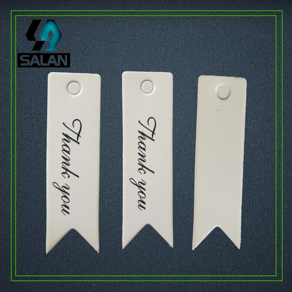 Оптовая торговля в наличии спасибо бумажные напечатанные бирки закладки для