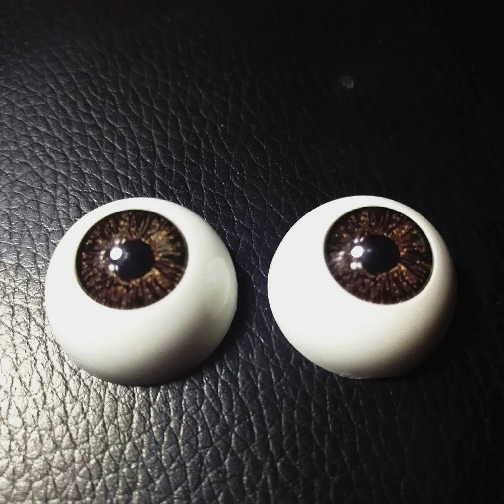 Глаза кукольные полукруглые 22 мм 2 шт.|toys accessories|acrylic dolleye 22mm |