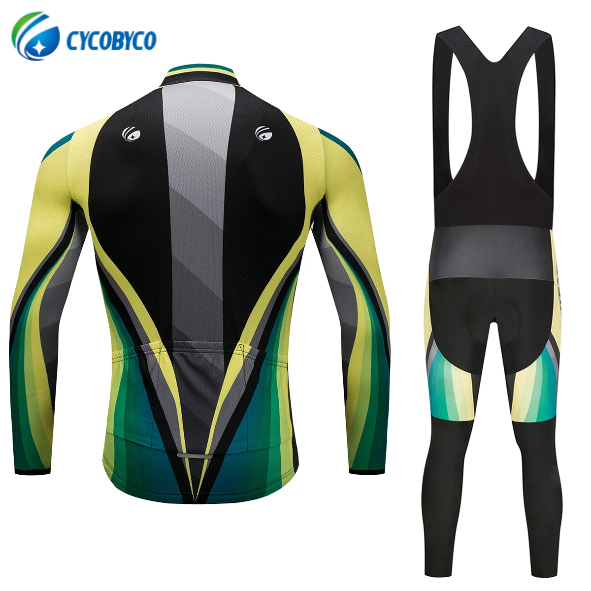 

Cycobyco Long Sleeve Cycling Jerseys Set Spring MTB Bicycle Clothes Ropa Maillot Ciclismo Racing Bike Wear Clothing For Mans