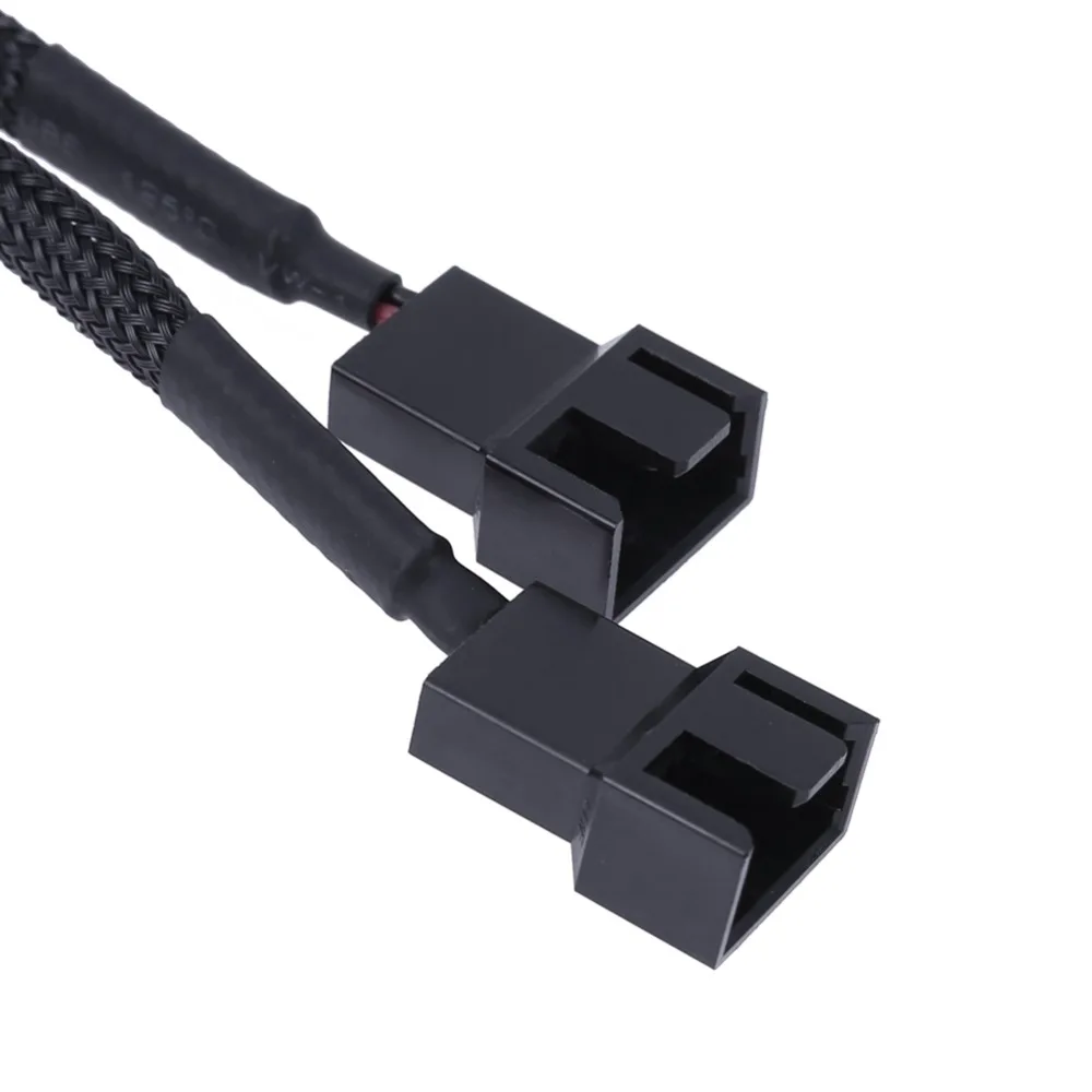 5 шт. силовой кабель 25 см 12 В 4pin IDE Molex в 2 портовый 3Pin/4Pin охлаждающий вентилятор