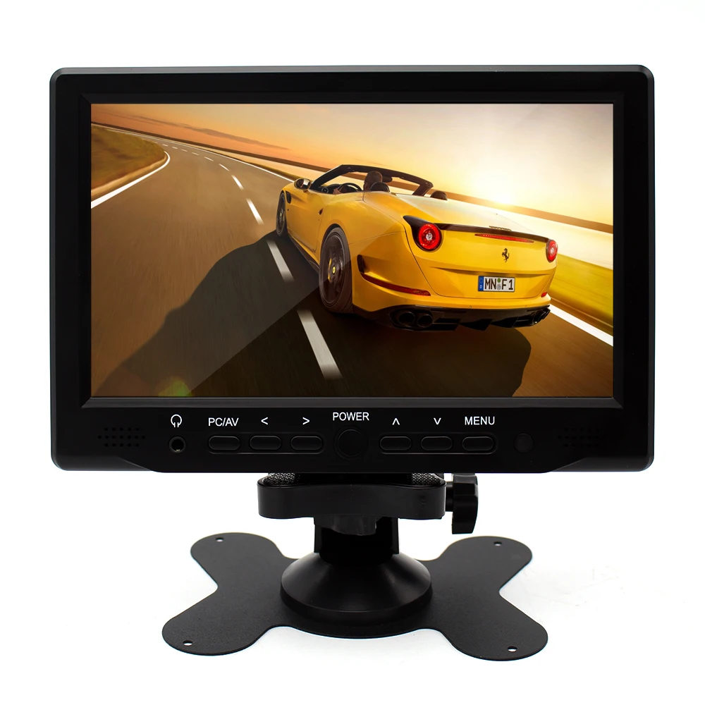 HD 800*480 цифровой экран 7 дюймов TFT LCD монитор для парковки авто подголовник мониторы