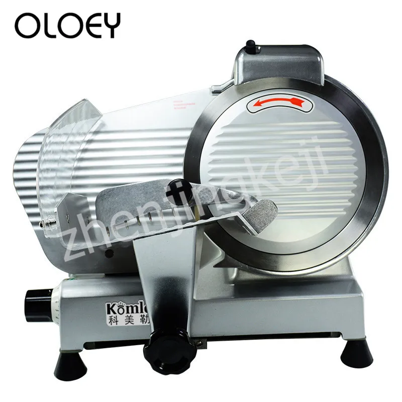 

Semi-automatic Slicer 10 Inches Food Slicer Full Metal Body 250mm Blade Adjustable Slice Thickness Restaurant Equipment Mutton