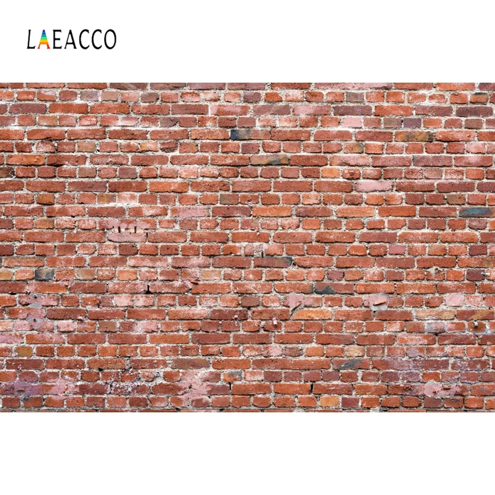 Laeacco кирпичная стена портрет гранж Свадьба домашнее животное кукла фотографии фоны индивидуальные фотографические фоны для фотостудии