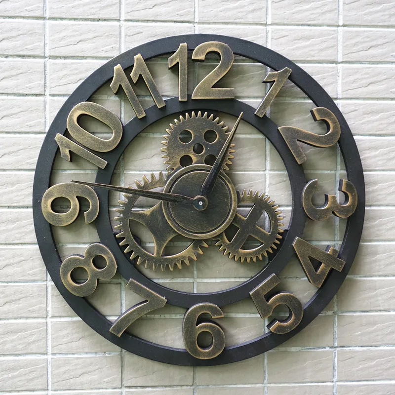 

45CM Clock Saat Reloj 3D Wall Clock Duvar Saati Relogio de Parede Watch Digital Clocks Horloge Murale reloj de pared Home decor