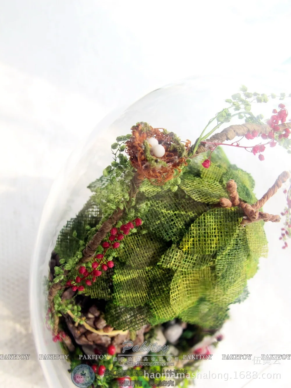 GN01 diy стеклянный шар деревянные кукольные домики миниатюрный кукольный домик набор-джунгли ведьма