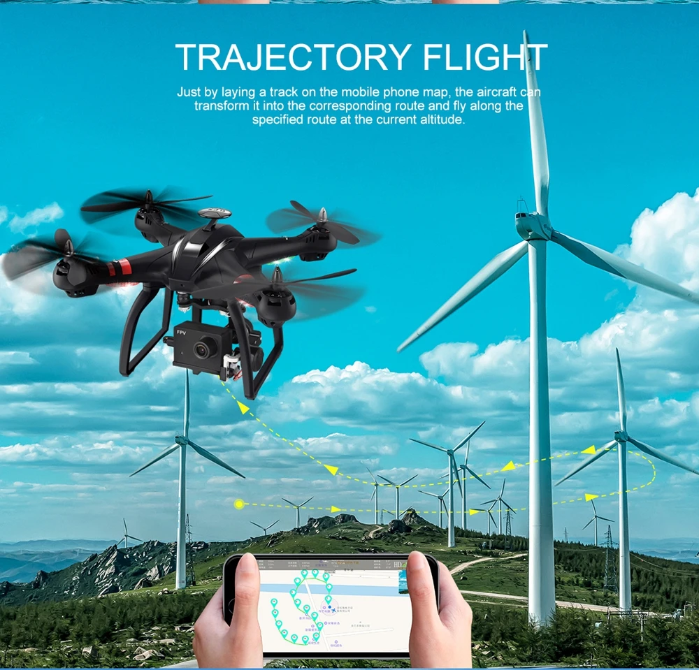 BAYANGTOYS X22 бесщеточный двойной gps WI-FI с видом от первого лица 3-осевому гидростабилизатору высота Hold1080P Камера RC Дрон Квадрокоптер RTF VS X21