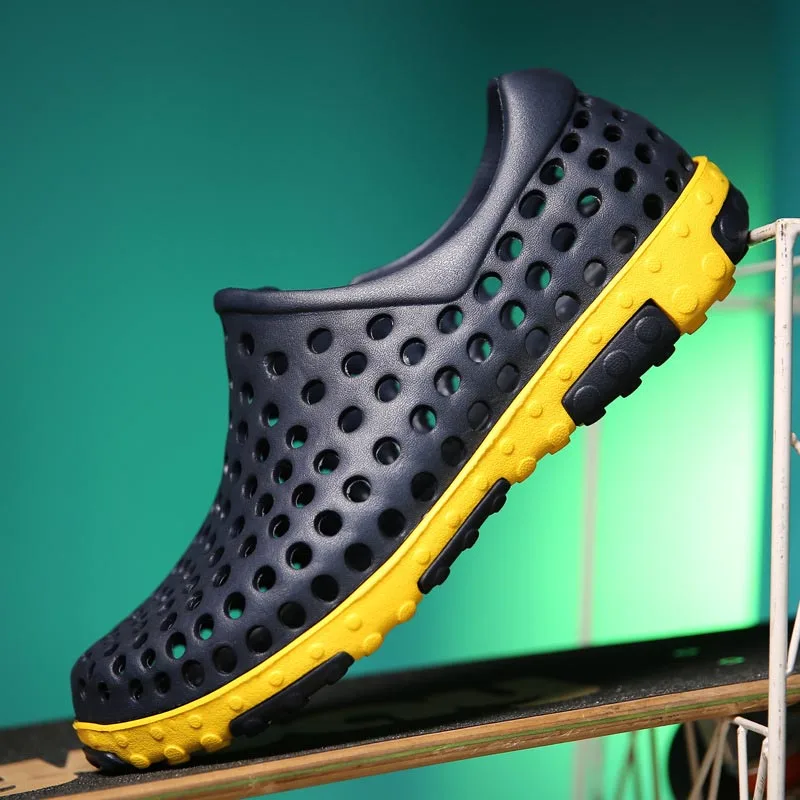 Мужские кроссовки для воды пляжа серфинга спортивная обувь дышащие с вырезами