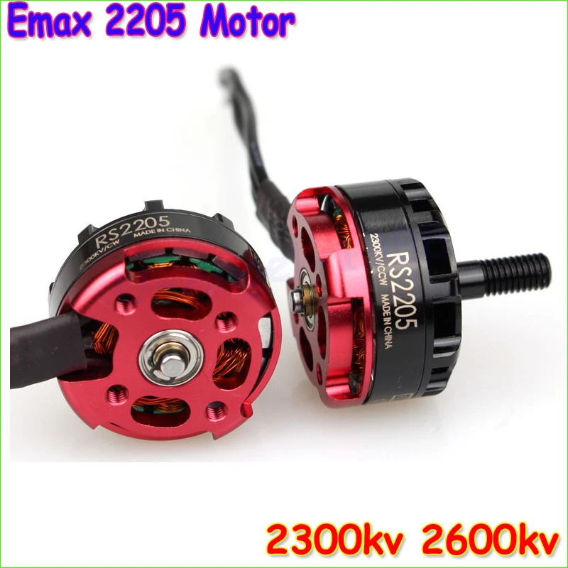 Emax RS2205 2300KV 2600KV Racing Edition CW/CCW Motor для радиоуправляемого вертолета квадрокоптера FPV