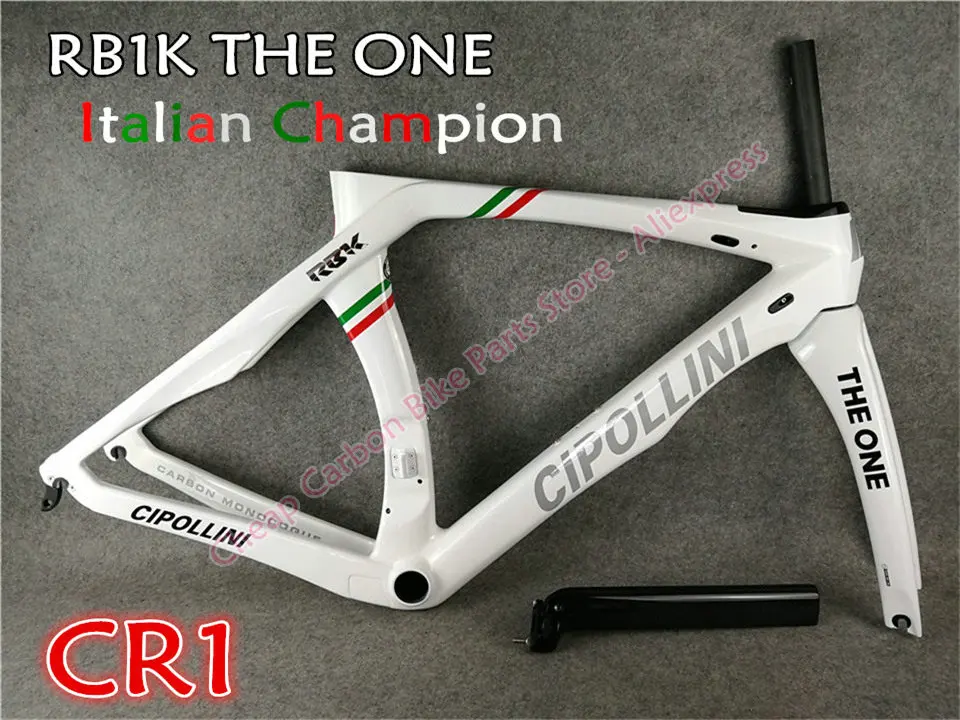 3K CR1 T1000 3 K/UD/1 K MCipollini RB1K одна карбоновая дорожная рама Cipollini с XXS/XS/S/M/L/XL матовая/глянцевая 24 цвета на выбор - Цвет: 3K CR1