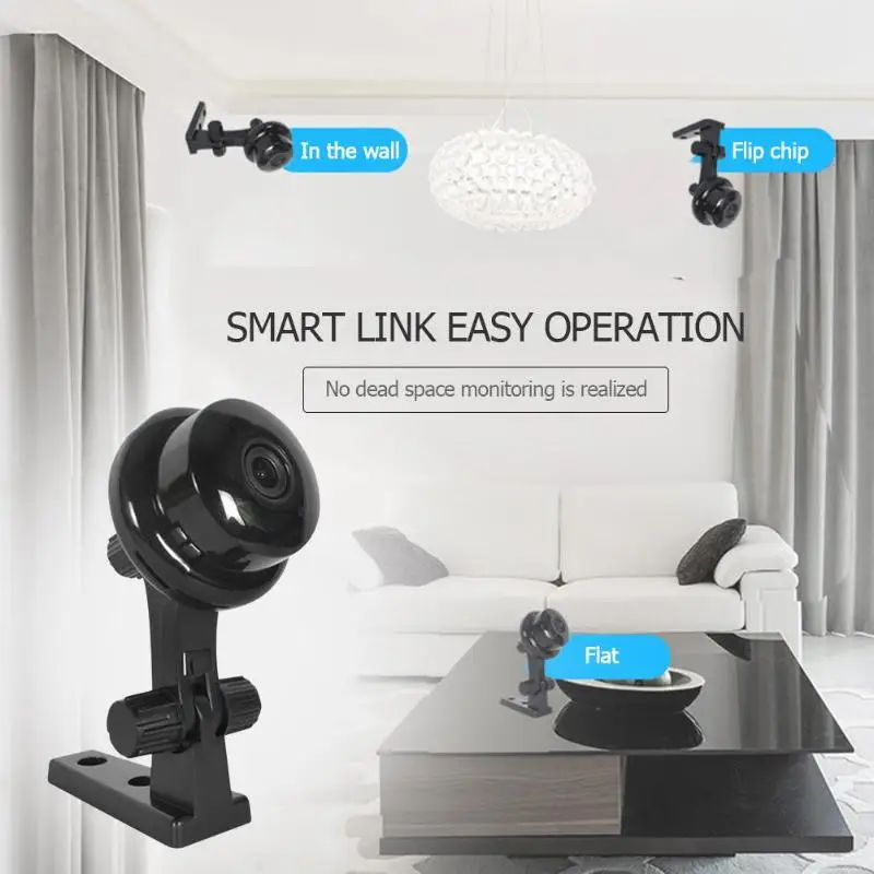 Беспроводная мини камера с Wi Fi 1080P HD видео Датчик инфракрасное ночное видение