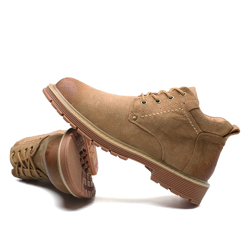 Лидер продаж мужские Ботинки Martin из натуральной кожи на шнуровке повседневные