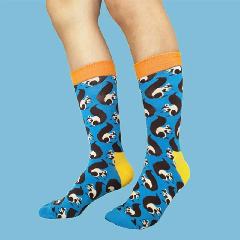 [EIOISAPRA] женские носки с персонажами из мультфильмов Kawaii гриб белка Жук милые