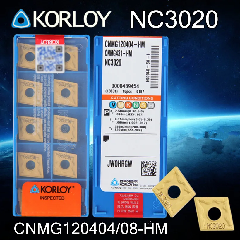 Вставка из карбида фирмы NC3020 вставка корлой для обработки: легированная сталь и