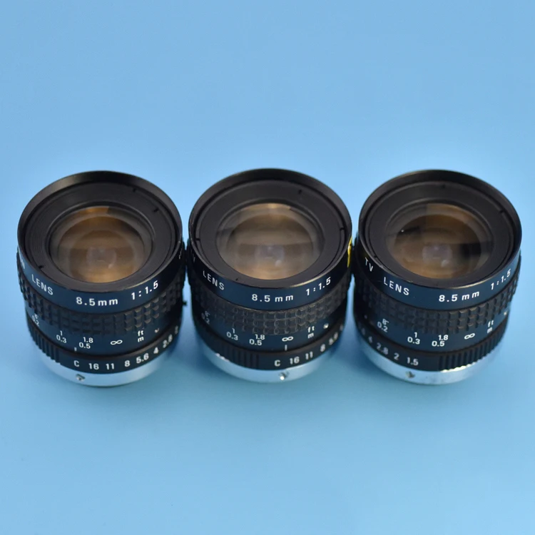 Подержанный оригинальный PENTAX/COSMICAR 8 5 мм 1:1.5 объектив CCTV промышленный для