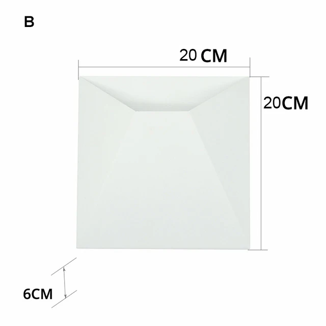 B style white 20cm Luces led decoracion современный простой креативный настенный светильник светодиодный для спальни Комбинируемый скандинавский светильник для гостиной коридора отеля настенный светильник - Цвет абажура: B style white 20cm