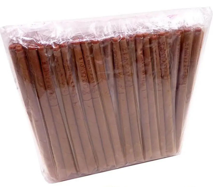 100 pcs Brown 100 шт./лот, очиститель для ушей, свечи для удаления ушной серы, ароматические свечи для лечения ушей, инструмент для ухода за здоровьем, рог, пчелиный воск D30 - Цвет: 100 pcs Brown