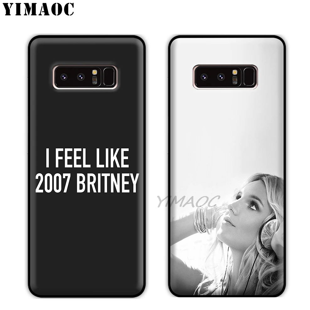 YIMAOC Бритни Спирс сладкий мягкий силиконовый чехол для samsung Galaxy A9 A8 A6 Plus 2018 A5 A3 2017 2016