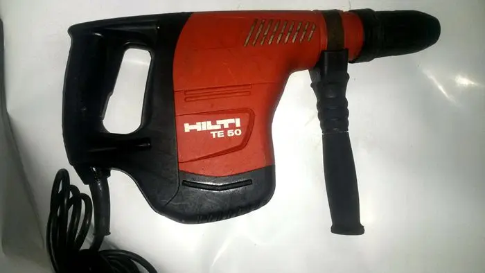 HILTI Hilti TE 50 Free output multifunction hammer / drill fourth gear features a big impact |