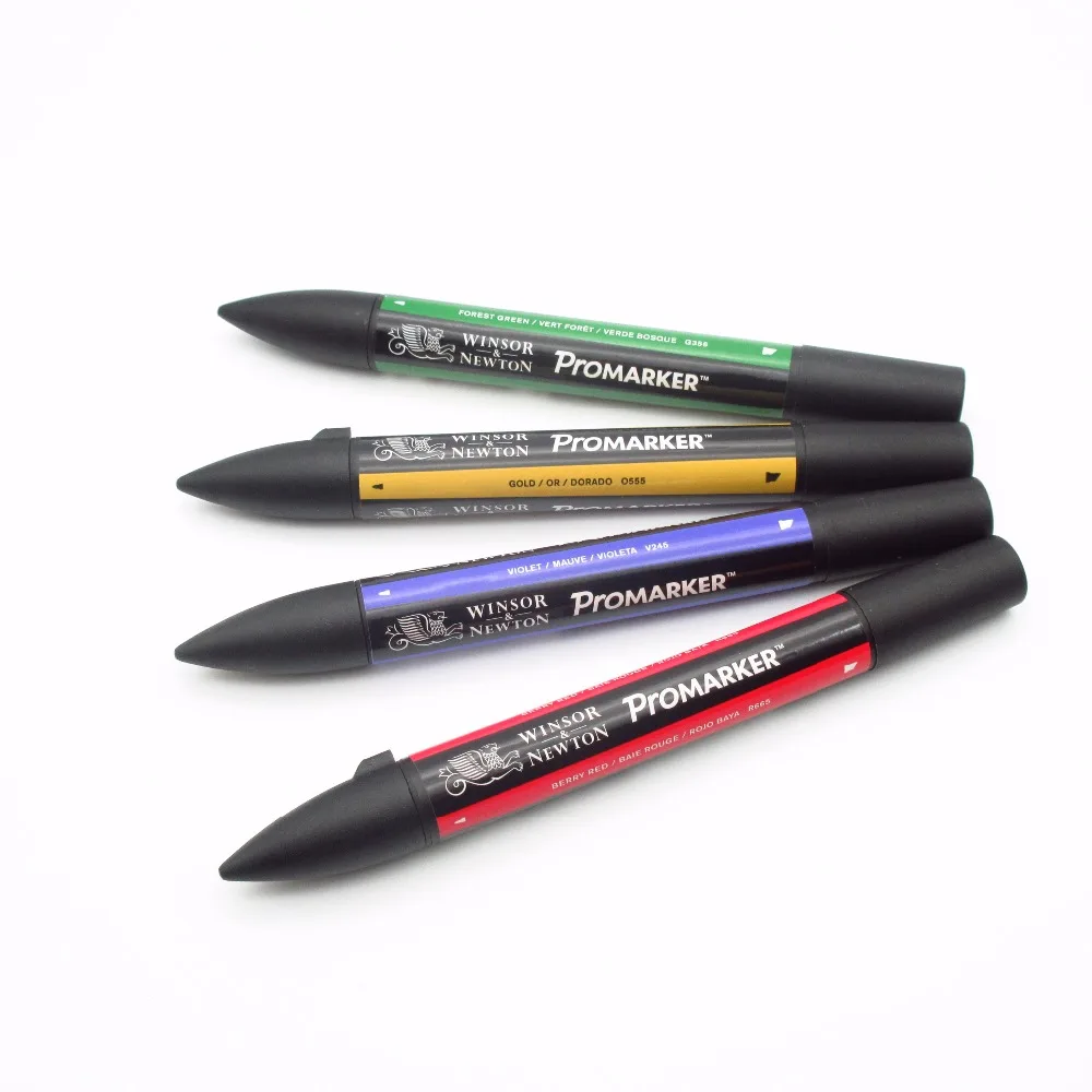 Набор графических маркеров Winsor & Newton Promarker Twin с жестким наконечником|Маркеры для