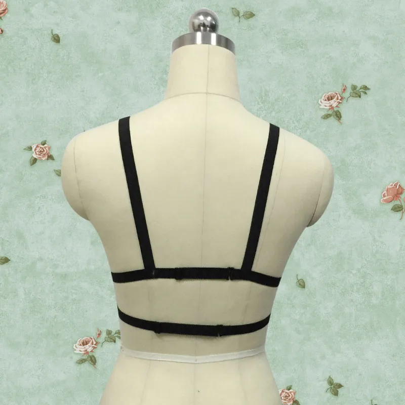 Рождественская одежда сексуальная Женская Новинка модная черная портупея для