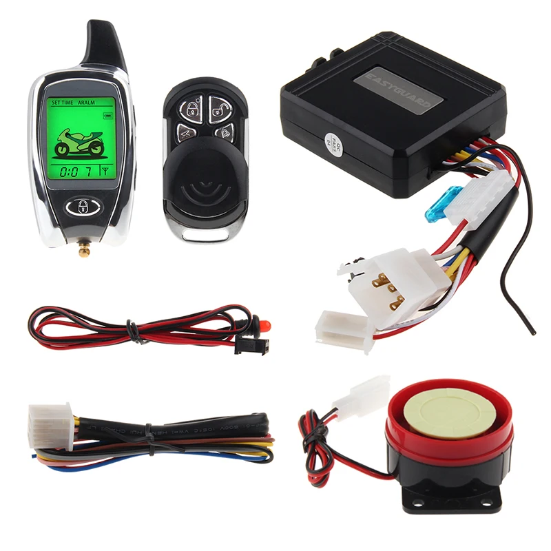 Easyguard 2 way мотоциклетная сигнализация с пультом дистанционного запуска двигателя