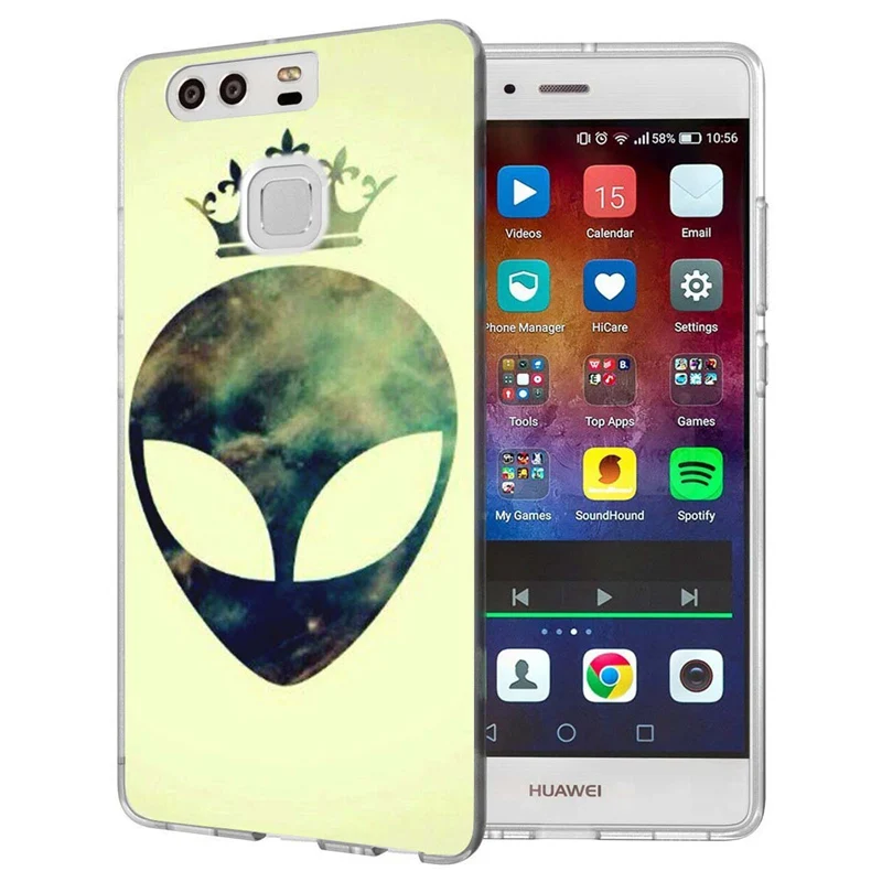 Для Huawei P9lite/P8 Lite 2016 2017 Y5 II 2 Y5ii/Y6 Compact/Honor 5A LYO-L21 Мягкий ТПУ силиконовый прозрачный