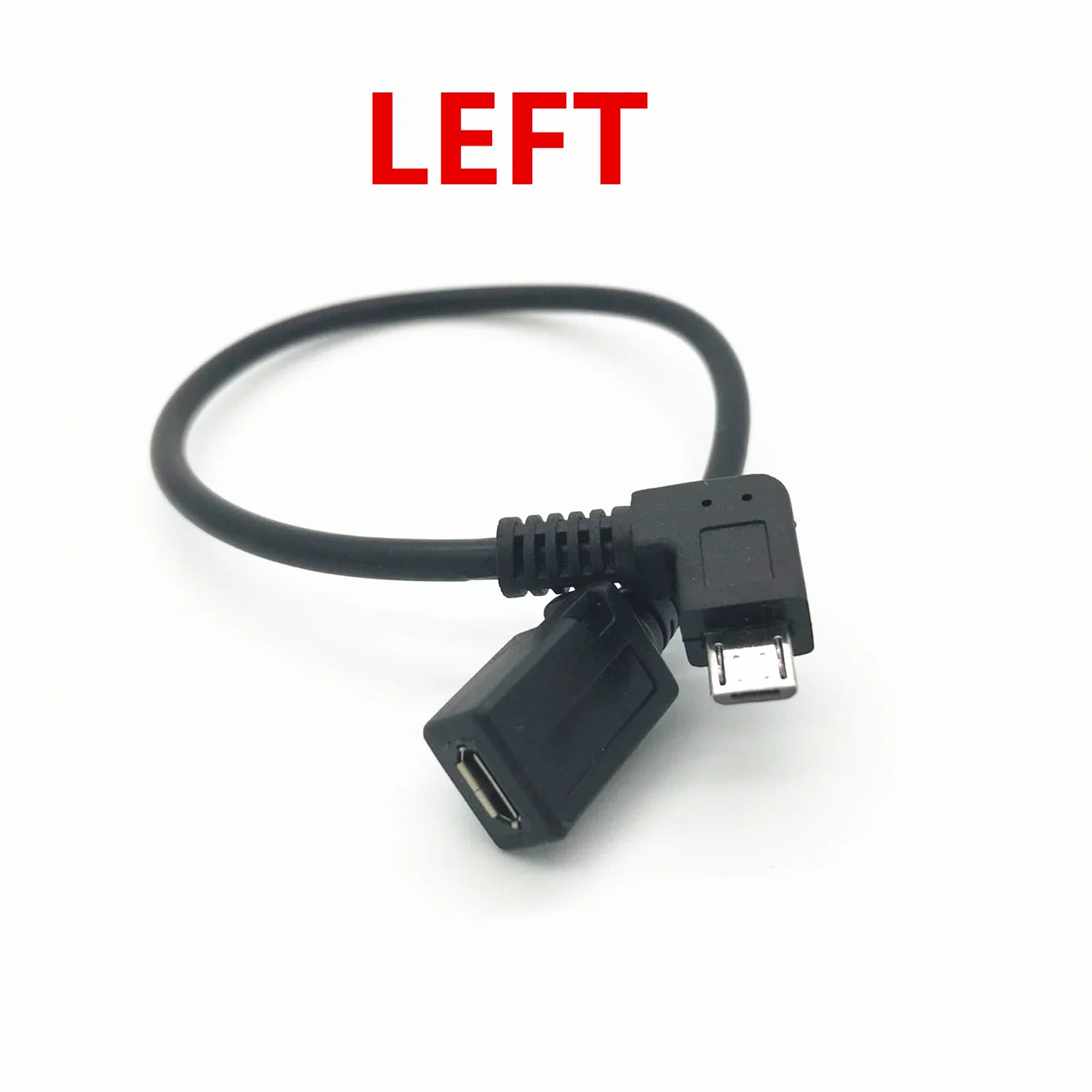 USB Micro 5P мама к папа левый/правый/вниз/вверх угловой Удлинительный Кабель