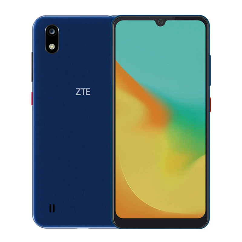 Оригинальный zte лезвие A7 мобильный телефон на процессоре Helio P60 Восьмиядерный Face ID