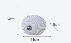 Декоративные настольные вазы из смолы креативная белая Цветочная ваза в форме