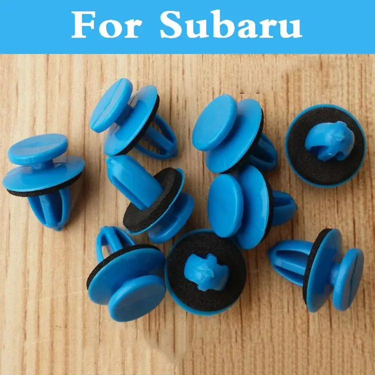 50 шт. синяя обшивка крепежная панель фиксатор заклепок зажимы для Subaru puo R1 R2 lestorg