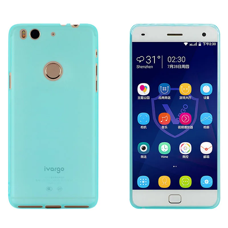 TienJueShi силиконовый защитный чехол из ТПУ Защитный для кожи ivargo V210101 5&quot|case for|case