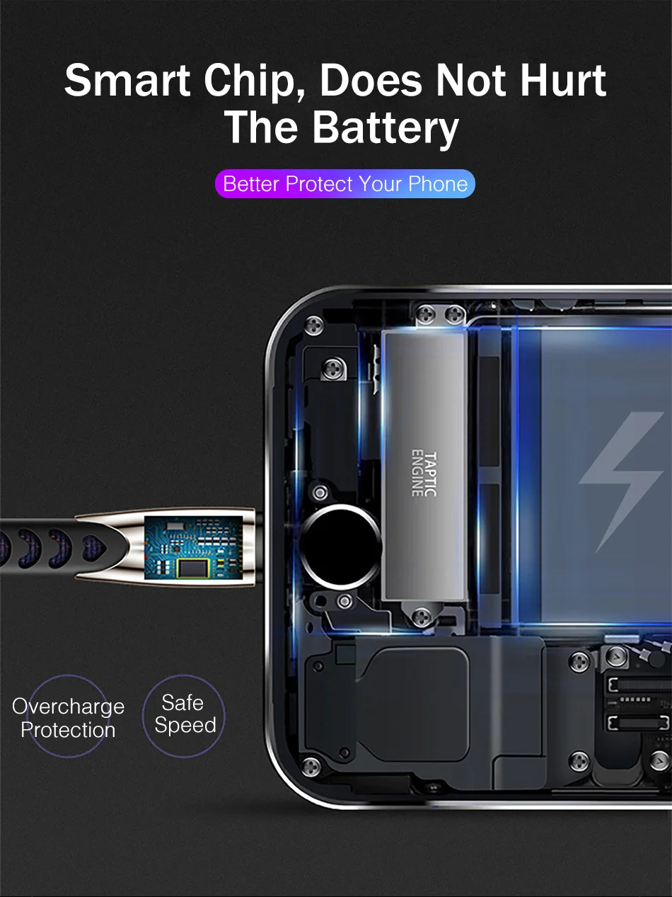 3.0A Тип C СВЕТОДИОДНЫЙ модуль панели управления USB 8 pin для IOS iphone 6 7 X samsung Galaxy huawei Xiaomi Realme мобильный телефон Andriod быстрое зарядное устройство