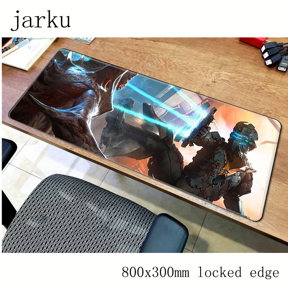 Коврик для мыши dead space computador gamer mause pad 800x300X2MM padmouse big xl Для Мыши Эргономичный гаджет