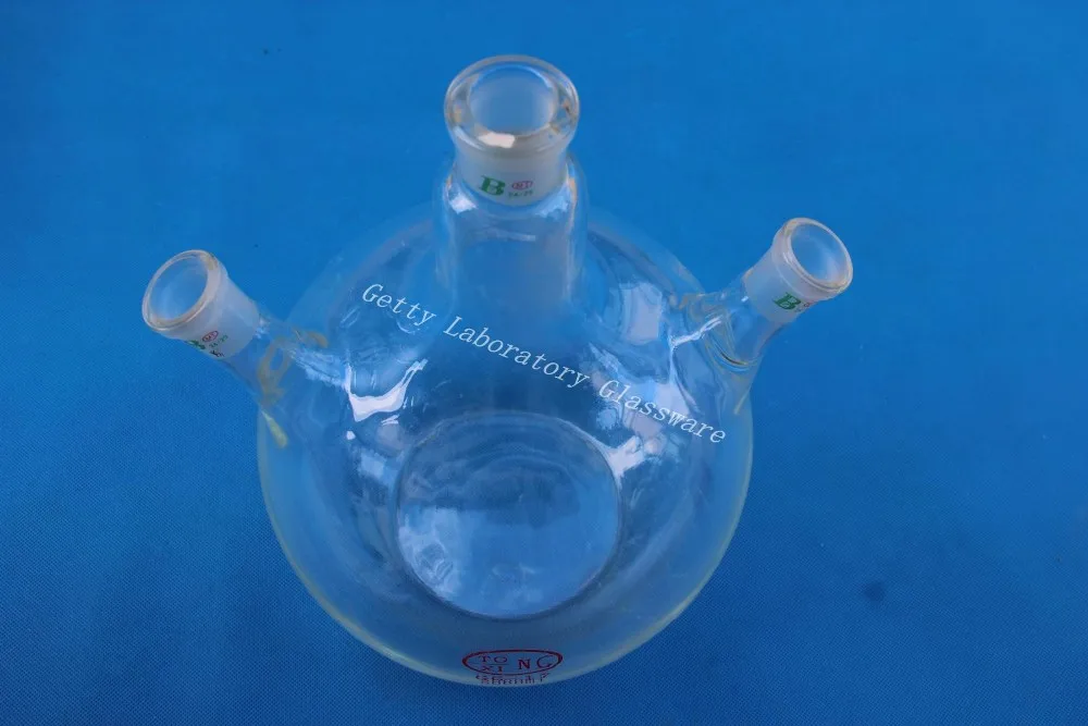 

5000ml 5Litre 3-neck flat bottom flask with 24/29 joint,borosilicate glass 3.3