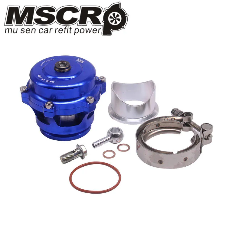 Высокое качество TIAL 50mmQ выдувный клапан CNC BOV аутентичный с v полосным