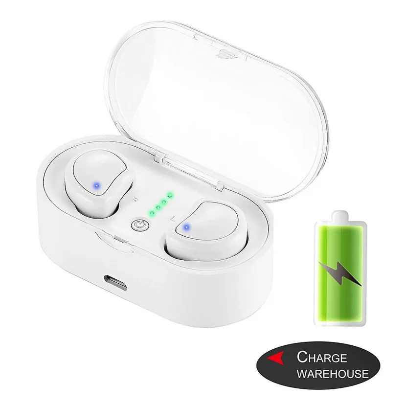 Мини Близнецы истинные беспроводные Bluetooth наушники мини стерео Handfree гарнитура с